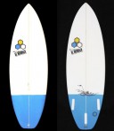 Motorboat 5’10″ x 20″ x 2 5/8″